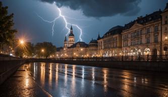 Blitzeinschlag in Dresden fordert keine weiteren Verletzten