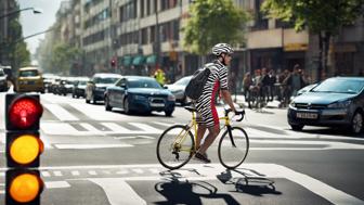 Darf man mit dem Fahrrad über den Zebrastreifen fahren? Wichtige Verkehrsregeln für 2024