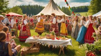 Das Mittsommerfest: Traditionen, Bräuche und festliche Ideen für einen unvergesslichen Sommer