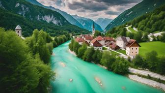 Die beste Soča-Tal Karte für dein Abenteuer im malerischen Slowenien