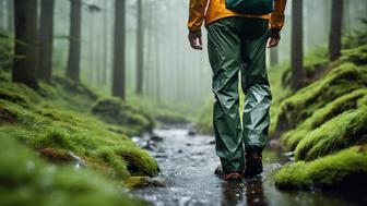 Die VAUDE Drop Pants II: Die perfekte Regenhose für Outdoor-Abenteuer