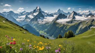 Gipfel der Berner Alpen: Entdecken Sie die majestätischen Höhenzüge der Schweiz