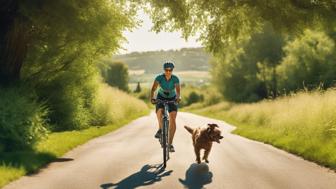 Hund am Fahrrad: Ist das Tierquälerei?