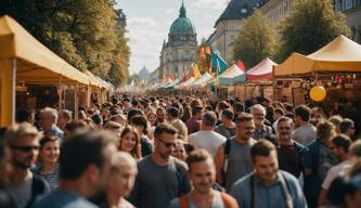 Multikulturelles Straßenfest in Berlin