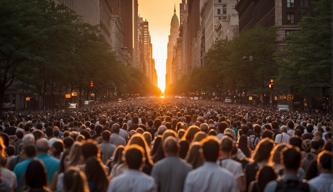 Pilgerreise nach New York: Tausende Anhänger versammeln sich zum Manhattanhenge