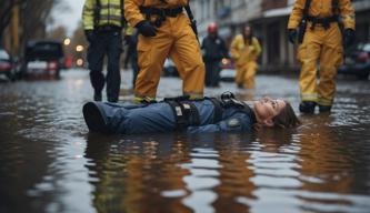 Tod einer Frau nach Rettungseinsatz bei Hochwasser